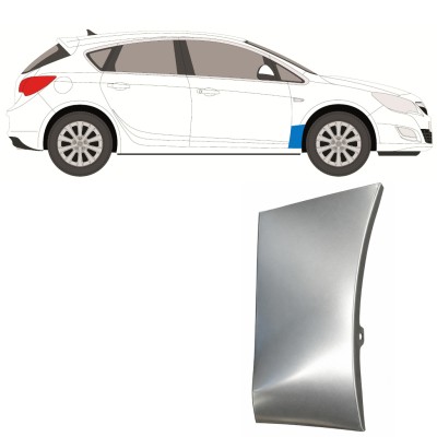 Opravný plech predného blatníka pre Opel Astra J 2009-2015 / Pravá 17165