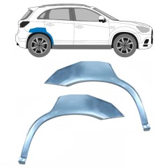 Lem zadného blatníka pre Mitsubishi ASX 2010- / Ľavá+Pravá / Sada 10469