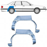 Lem zadného blatníka pre Audi 100 C3 1982-1991 / Ľavá+Pravá / Sada 9993