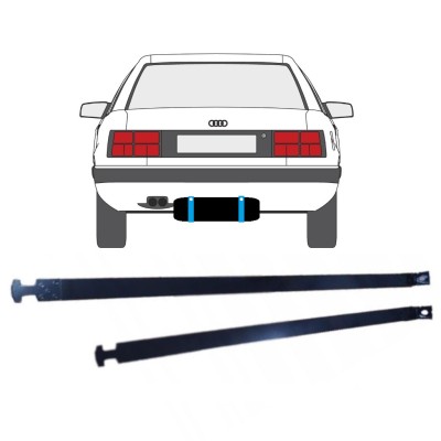 Objímky palivovej nádrže pre Audi 100 C3 1982-1990 14955