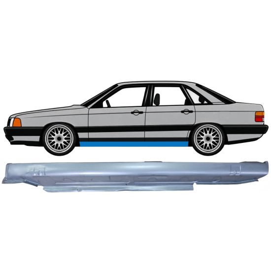 Kompletný prah pre Audi 100 C3 1982-1990 / Ľavý 6420