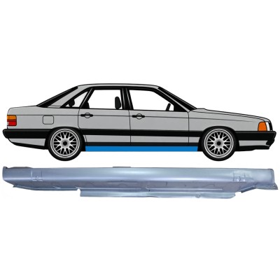 Kompletný prah pre Audi 100 C3 1982-1990 / Pravá 6419