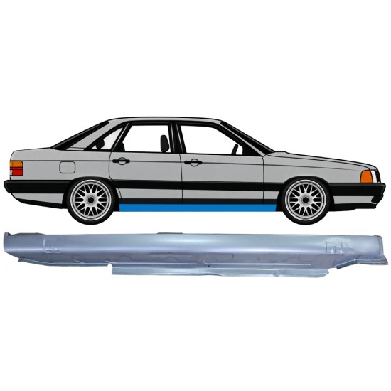 Kompletný prah pre Audi 100 C3 1982-1990 / Pravá 6419