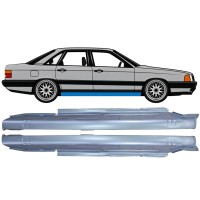 Kompletný prah pre Audi 100 C3 1982-1990 / Ľavá+Pravá / Sada 6418