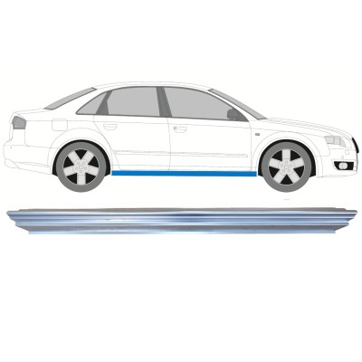 Opravný plech prahu pre Audi A4 B7 2004-2007 / Vľavo = Vpravo (symetrické) 15175