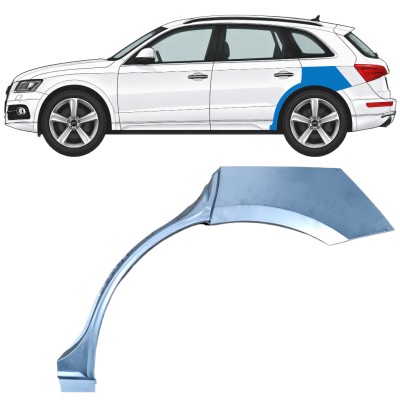 Lem zadného blatníka pre Audi Q5 2009-2017 / Ľavý 11401