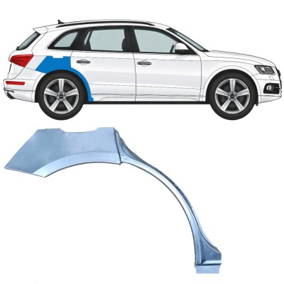 Lem zadného blatníka pre Audi Q5 2009-2017 / Pravá 11400