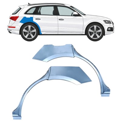 Lem zadného blatníka pre Audi Q5 2009-2017 / Ľavá+Pravá / Sada 11402