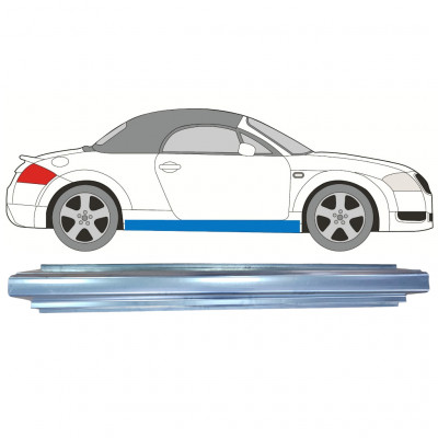 Opravný plech prahu pre Audi Tt 1998-2006 / Vľavo = Vpravo (symetrické) 11186