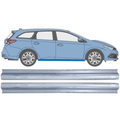 Opravný plech prahu pre Toyota Auris 2013-2018 / COMBI / Sada 12451
