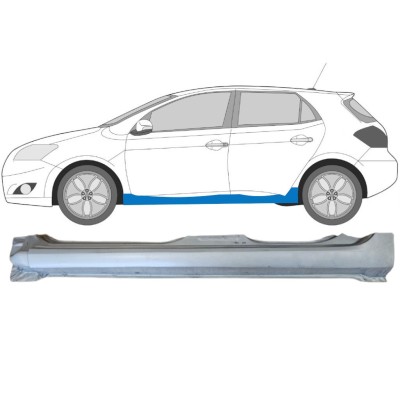 Kompletný prah pre Toyota Auris 2007-2012 / Ľavý 15090