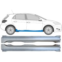 Kompletný prah pre Toyota Auris 2007-2012 / Ľavá+Pravá / Sada 15091