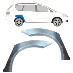 Lem zadného blatníka pre Toyota Avensis Verso 2001-2011 / Ľavá+Pravá / Sada 15878