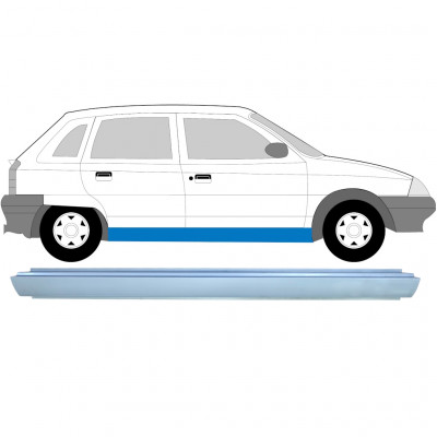 Opravný plech prahu pre Citroen AX 1986-1998 / Vľavo = Vpravo (symetrické) 6457