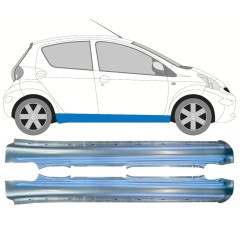 Kompletný prah pre Toyota Aygo 2005-2012 / Ľavá+Pravá / Sada 11112