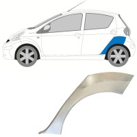 Lem zadného blatníka pre Toyota Aygo 2005-2012 / Ľavý 16059