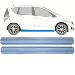 Opravný plech prahu pre Mercedes A-Class W169 2004-2012 / Vľavo = Vpravo (symetrické) / Sada 11153