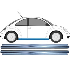 Opravný plech prahu pre Volkswagen New Beetle 1998-2005 / Vľavo = Vpravo (symetrické) / Sada 11913