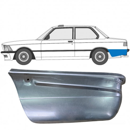 Lem zadného blatníka pre BMW 3 E21 1975-1984 / Ľavý 6415