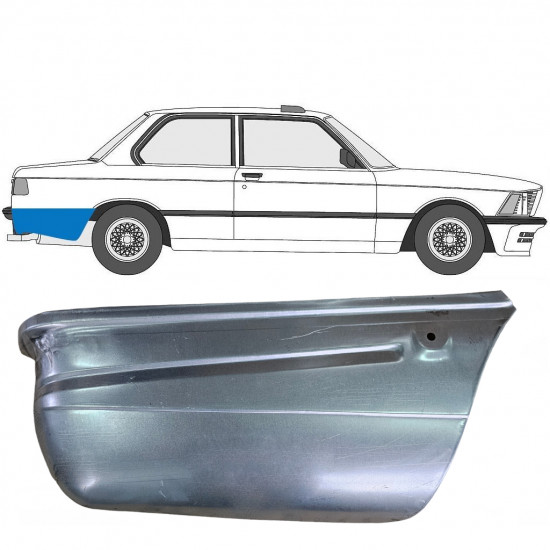 Lem zadného blatníka pre BMW 3 E21 1975-1984 / Pravá 6414