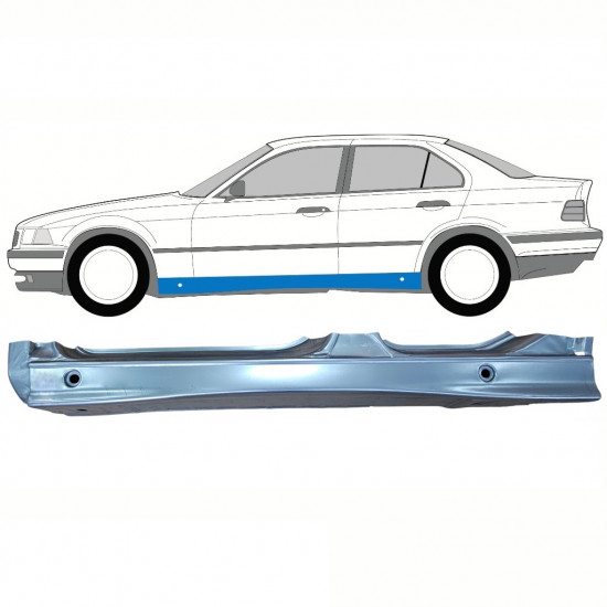 Kompletný prah pre BMW 3 E36 1990-2000 / Ľavý 10855