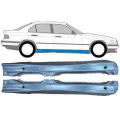 Kompletný prah pre BMW 3 E36 1990-2000 / Ľavá+Pravá / Sada 11097