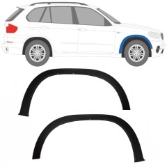 Bočná lišta predného blatníka pre BMW X5 E70 2006-2013 / Ľavá+Pravá / Sada 9428
