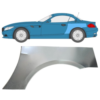 Lem zadného blatníka pre BMW Z4 2009-2016 / Ľavý 16326
