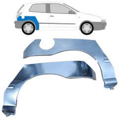 Lem zadného blatníka pre Fiat Brava Bravo 1995-2003 / Ľavá+Pravá / Sada 10990