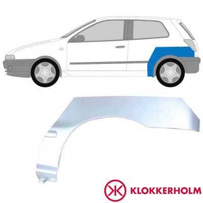 Lem zadného blatníka pre Fiat Bravo 1995-2001 / Ľavý 10989