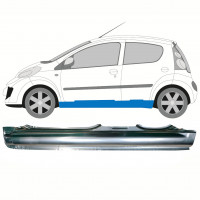 Opravný plech prahu pre Peugeot 107 Citroen C1 2005- / Ľavý 8651