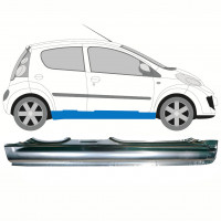 Opravný plech prahu pre Peugeot 107 Citroen C1 2005- / Pravá 8650