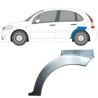 Lem zadného blatníka pre Citroen C3 2002-2010 / Ľavý 14768