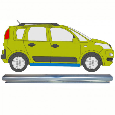 Opravný plech prahu pre Citroen C3 Picasso 2008- / Vľavo = Vpravo (symetrické) 8561