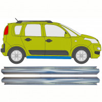 Opravný plech prahu pre Citroen C3 Picasso 2008- / Vľavo = Vpravo (symetrické) / Sada 10301