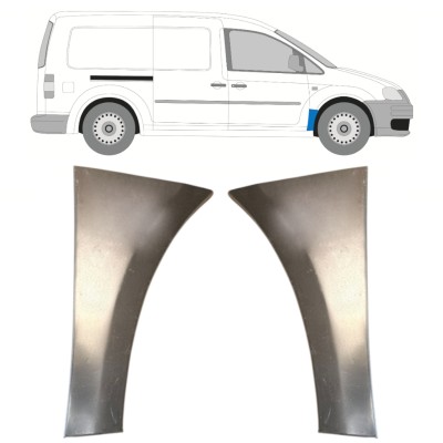 Opravný plech predného blatníka pre Volkswagen Caddy 2004-2020 / Ľavá+Pravá / Sada 14698