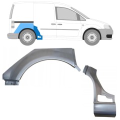 Opravný plech sada pre Volkswagen Caddy 2004-2020 / Pravá / 15166