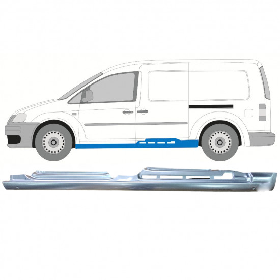 Opravný plech prahu pre VW Caddy III 2004-2015 Maxi / Ľavý 10992