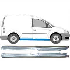 Kompletný prah pre Volkswagen Caddy 2004-2020 / Ľavá+Pravá / Sada 9559