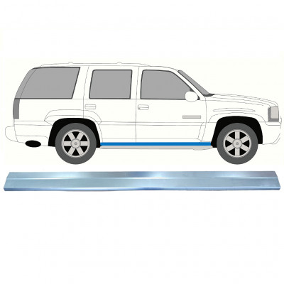 Opravný plech prahu pre Cadillac Escalade 2001-2006 / Vľavo = Vpravo (symetrické) 7244