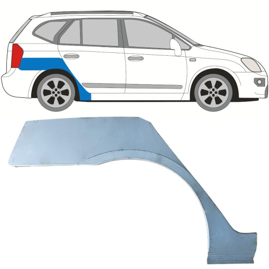 Lem zadného blatníka