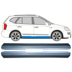 Opravný plech prahu pre Kia Carens 2006-2013 / Ľavá+Pravá / Sada 11116