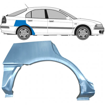 Lem zadného blatníka pre Mitsubishi Carisma 1995-2006 / Pravá 5977