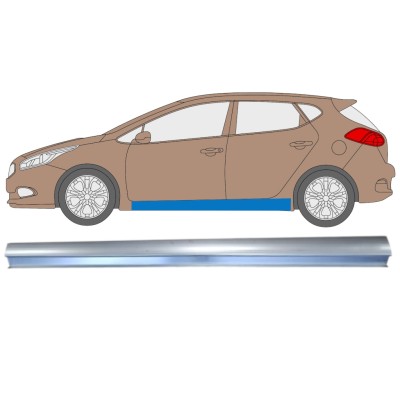 Opravný plech prahu pre Kia Ceed 2012-2018 / Ľavý 14869