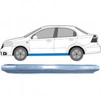 Opravný plech prahu pre Chevrolet Aveo 2003-2008 / Ľavý 5483