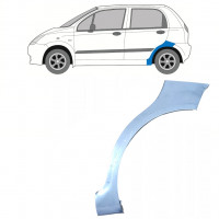 Lem zadného blatníka pre Chevrolet Spark 2005-2010 / Ľavý 7390