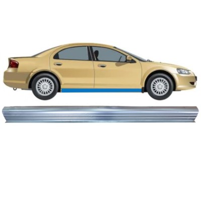 Opravný plech spodnej časti prahu pre Chrysler Sebring 2000-2007 / Vľavo = Vpravo (symetrické) 16107