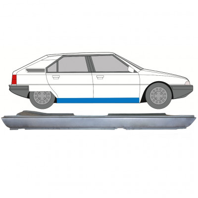 Kompletný prah pre Citroen BX 1982-1994 / Pravá 7671