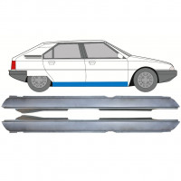 Kompletný prah pre Citroen BX 1982-1994 / Ľavá+Pravá / Sada 9818