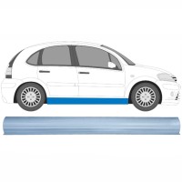 Opravný plech spodnej časti prahu pre Citroen C3 2002-2010 / Vľavo = Vpravo (symetrické) 16121